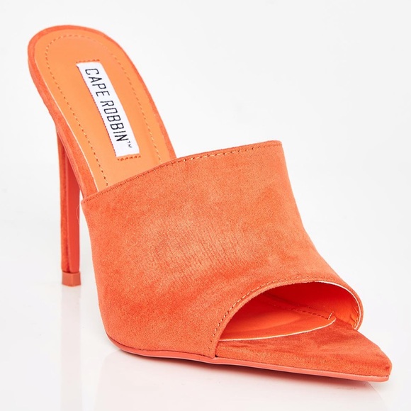 Cape Robbin Shoes - Cape Robbin SlipOn Mules Pointy Open Toe Stiletto